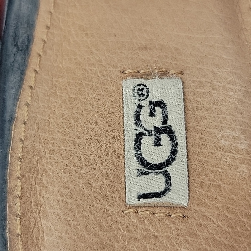 UGG Melinda Platform Mule Espadrille Wedges Black Size 9 - Picture 10 of 11